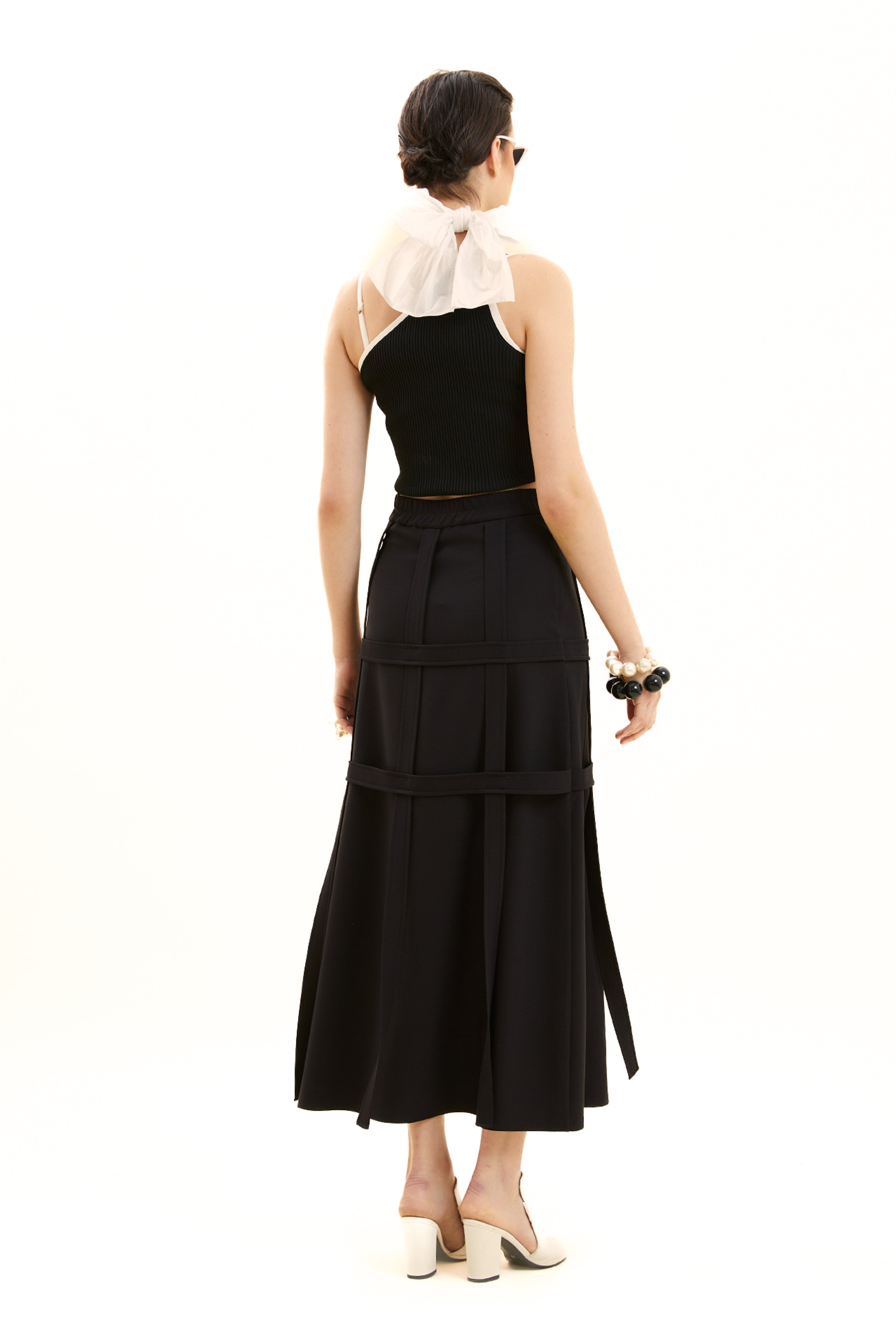 Bandaged A Line Skirt