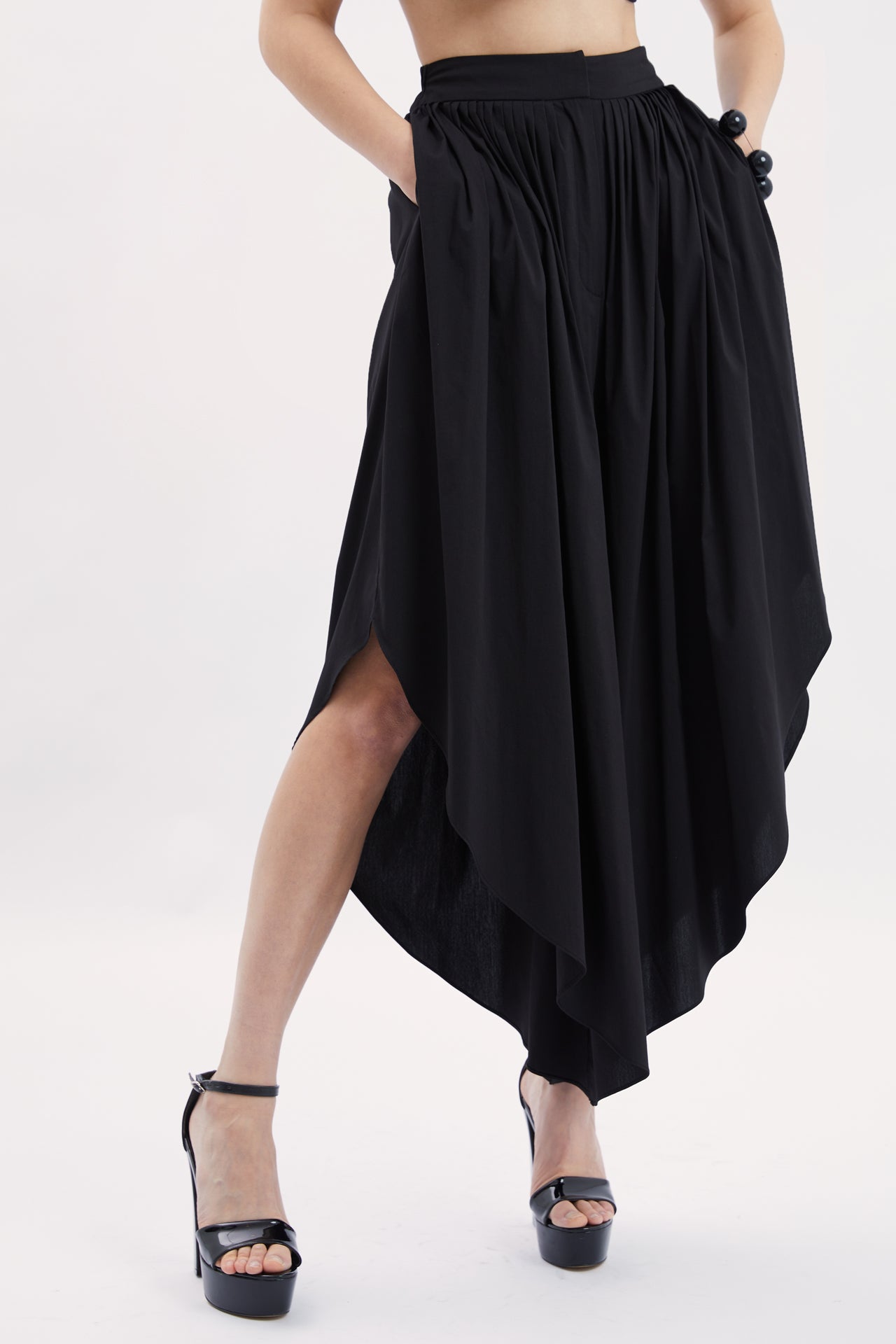 Slit Detail Trousers