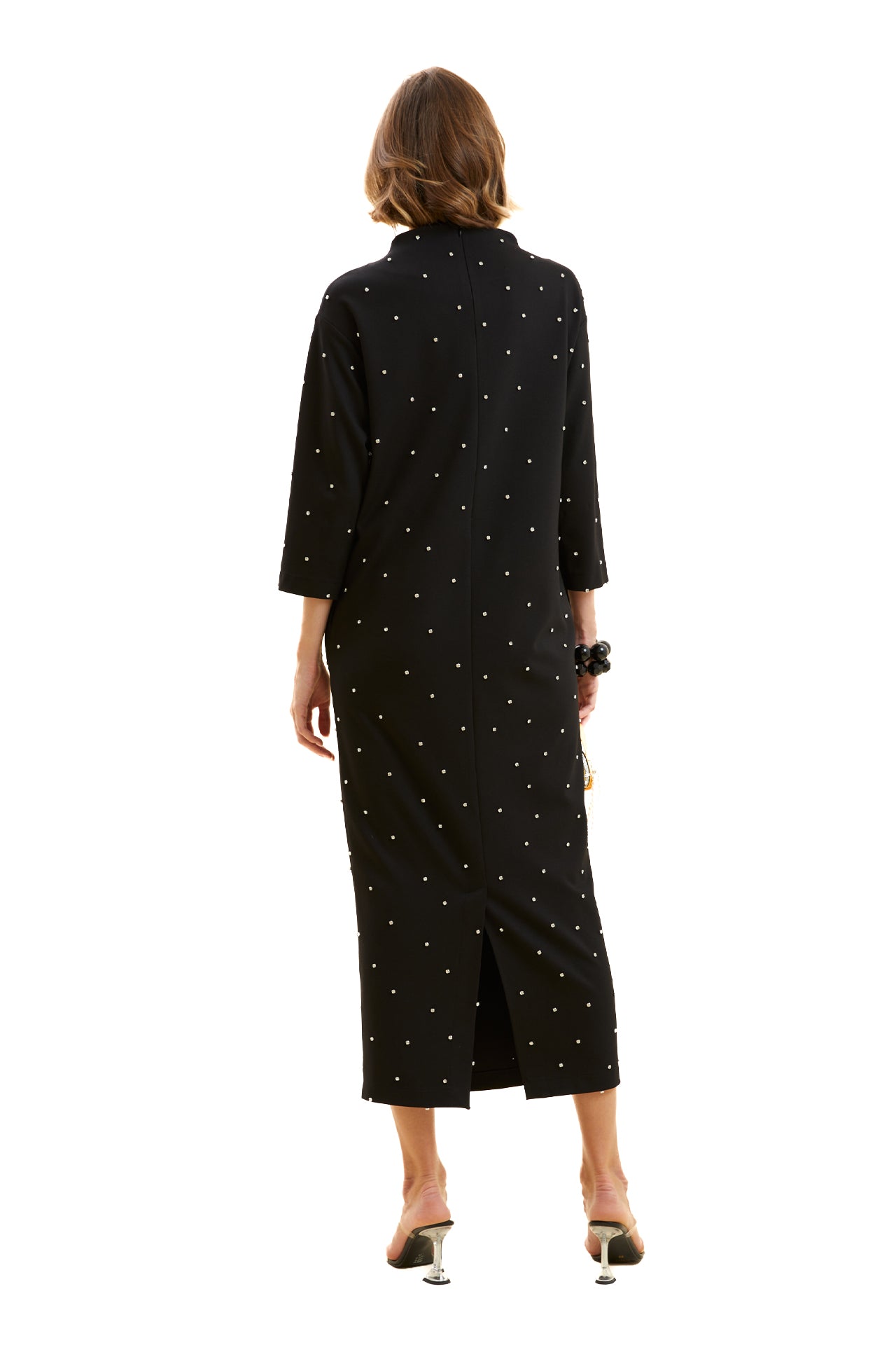 Stone Embroidered Dress