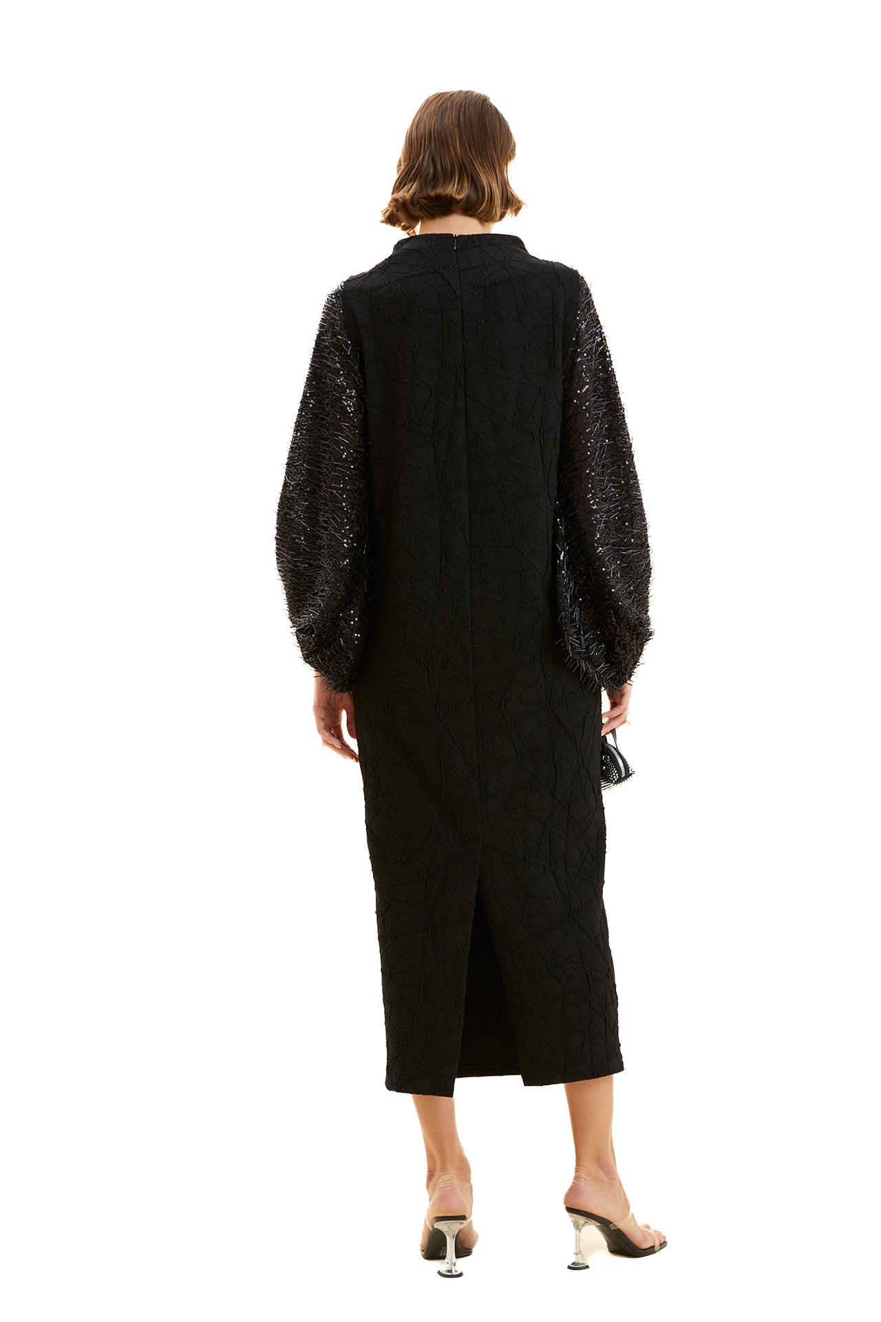 Stone Embroidered Dress