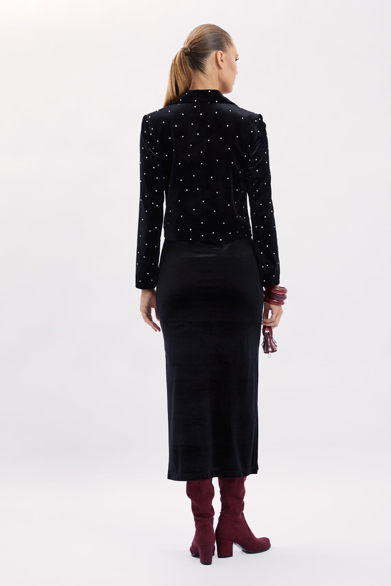 Stone Embellished Jacket