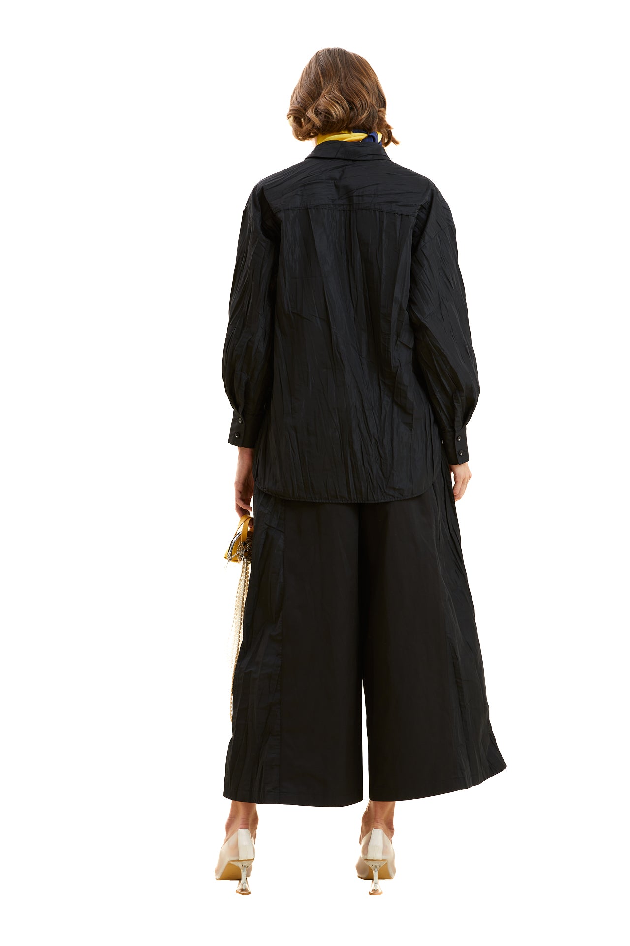 Detailed Krash Taffeta Shirt