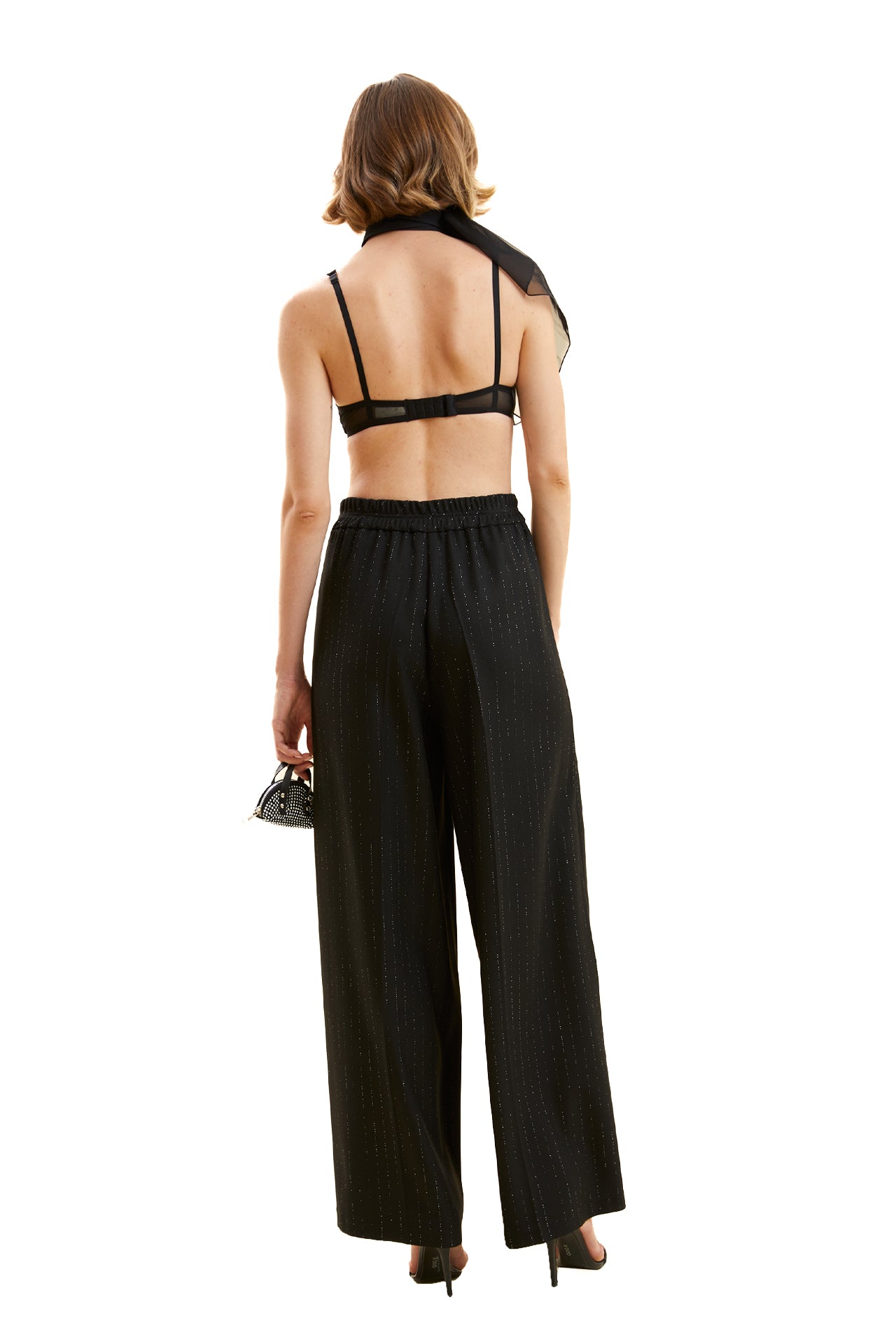 Wrex Striped Wide-Leg Pants