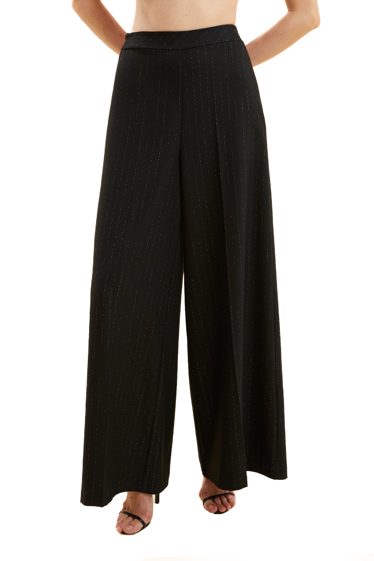 Wrex Striped Wide-Leg Pants