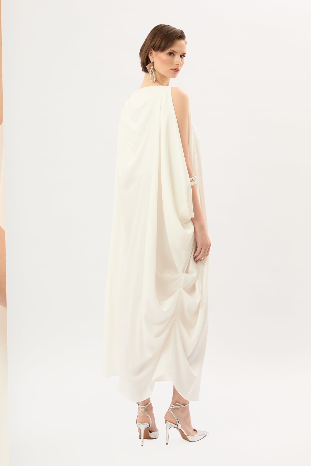 Embroidered Evening Dress