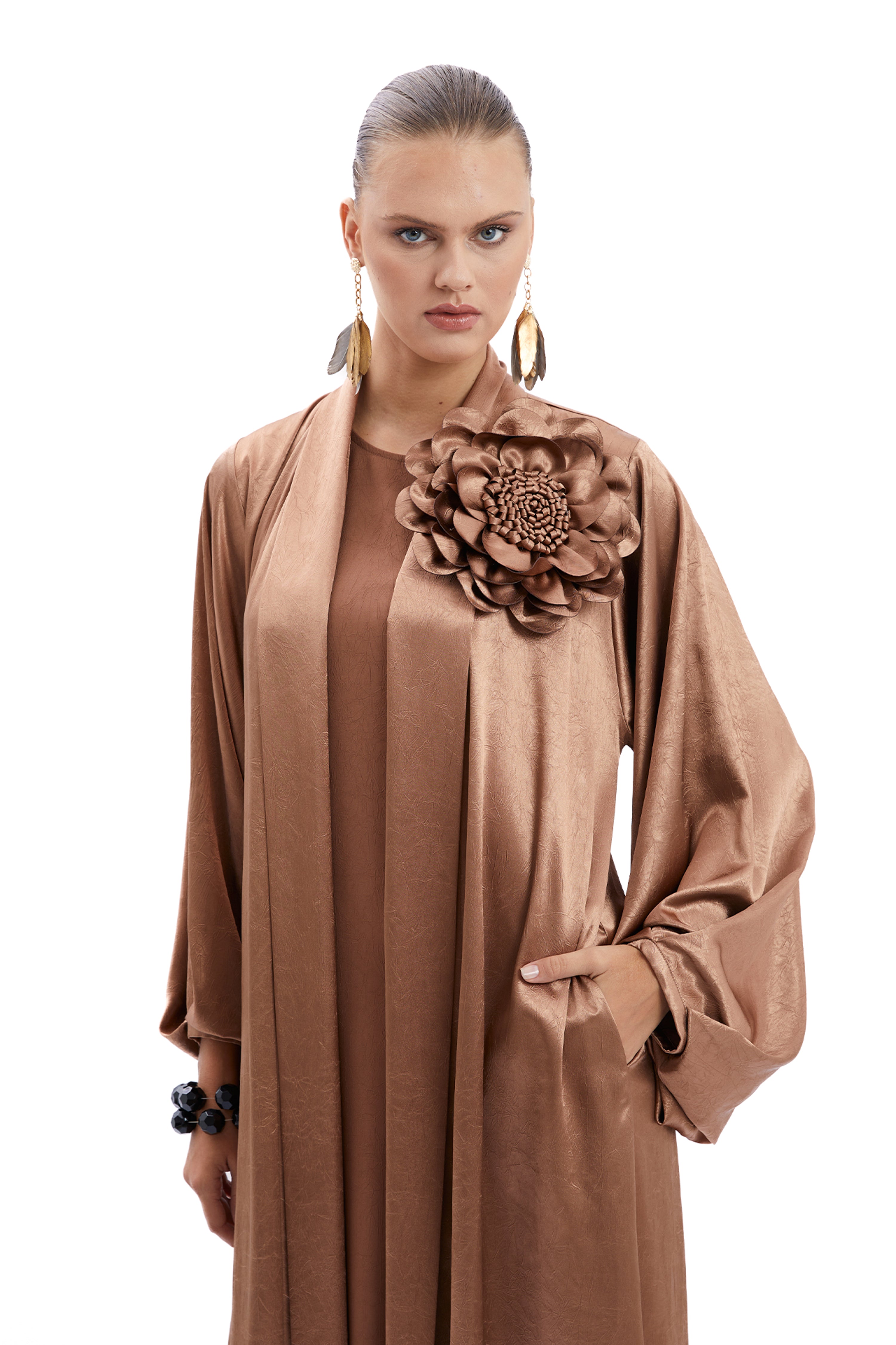 Kaftan with Dress Detail