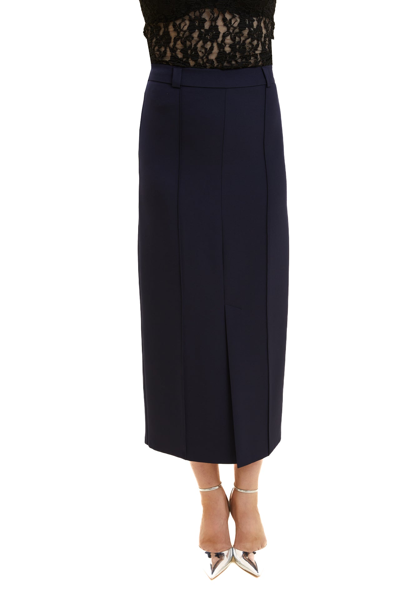 Front Slit Pencil Skirt