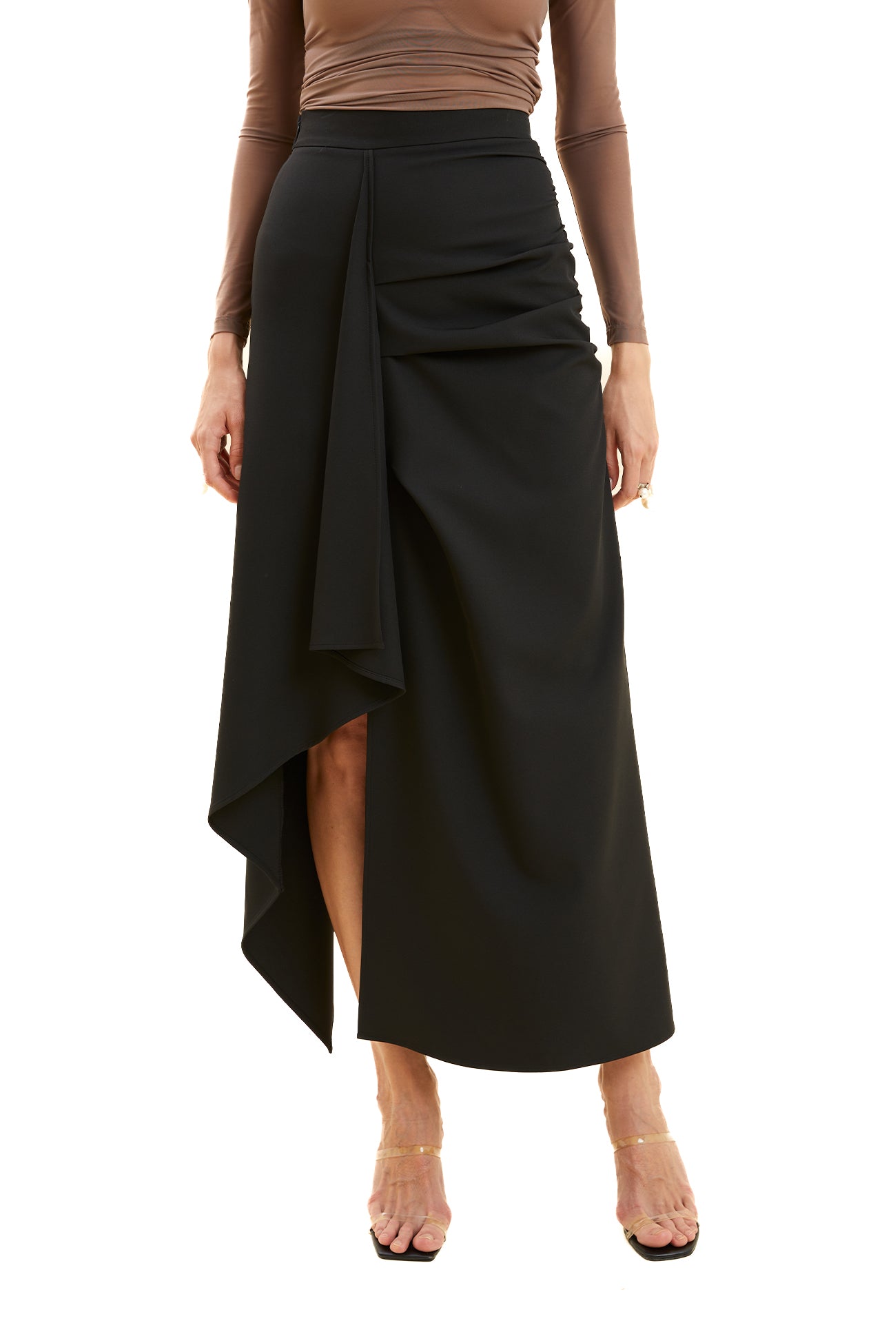 Asymmetrical Handkerchief Skirt