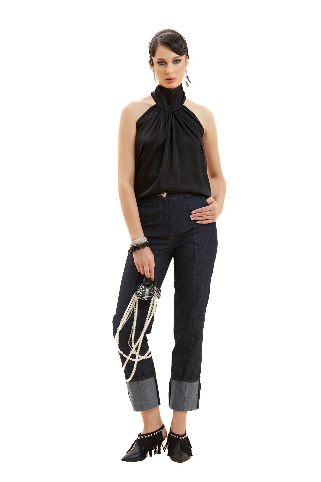 Boru Paça Jean Pantolon 